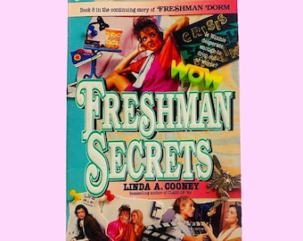 Freshman Secrets by Linda A. Cooney (1991 First edition Paperback book)