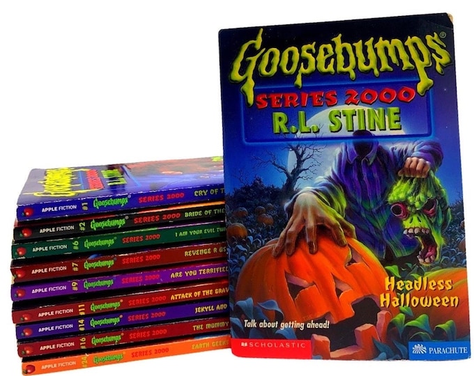 SERIES 2000 GOOSEBUMPS Paperbacks You Choose the Scare! R.L Stine's Retro Books, Kids Horror, Throwback, 90s