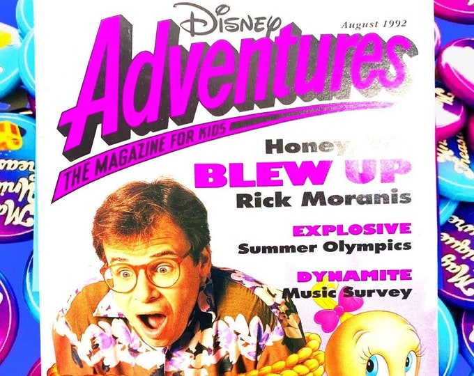 Rick Moranis 1992 Disney Adventures Magazine