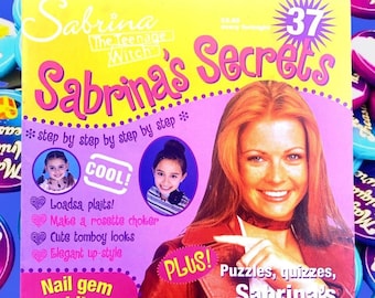 Sabrina 2002 Magazine, Issue 37, Sabrina Secrets, Sabrina the Teenage Witch TV Show, Nickleodeon, TGIF