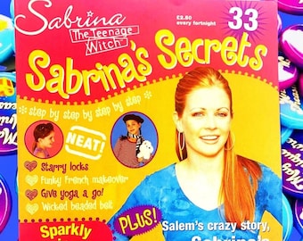 Sabrina 2002 Magazine, Issue 33, Sabrina Secrets, Sabrina the Teenage Witch TV Show, Nickleodeon, TGIF