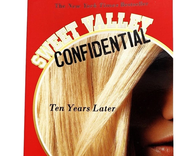 Sweet Valley High Confidential Book (Ten Years Later)