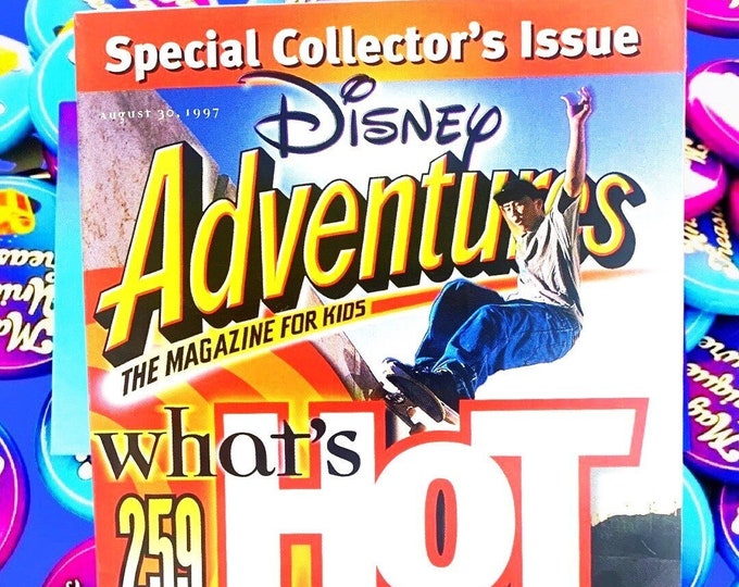 What's Hot 1997 Disney Adventures Magazine