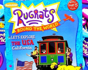 Rugrats California USA Magazine, Nickelodeon 2002 Issue