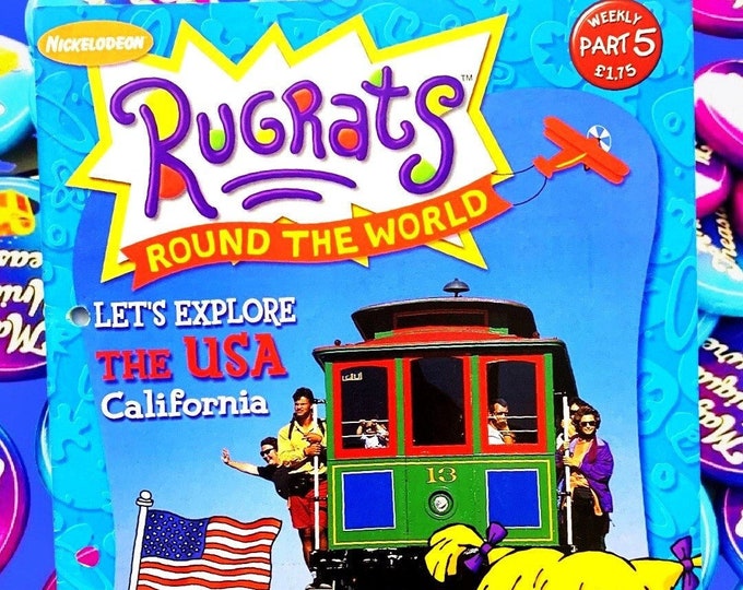 Rugrats California USA Magazine, Nickelodeon 2002 Issue