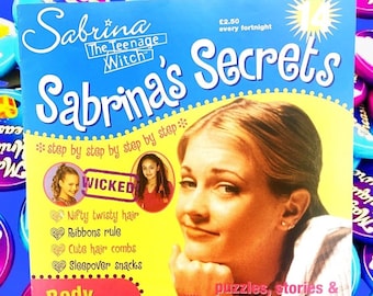 Sabrina Magazine, Issue 14, Sabrina Secrets, Sabrina the Teenage Witch TV Show, Nickleodeon, TGIF