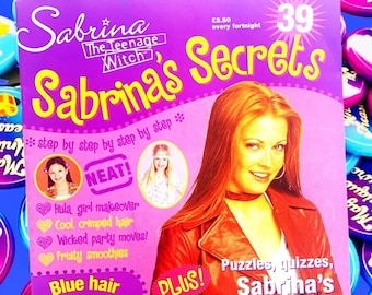 Sabrina Secrets 2002 Magazine, Issue 39, Sabrina the Teenage Witch TV Show, Nickleodeon, TGIF