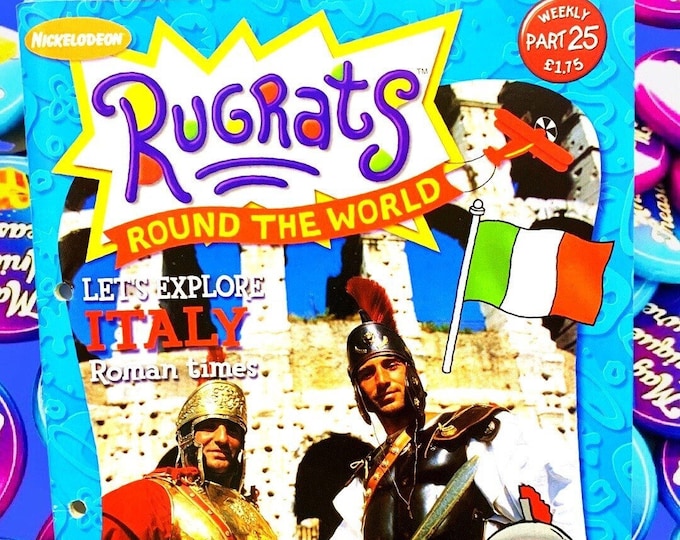 Rugrats Italy Magazine, Nickelodeon 2002 Issue