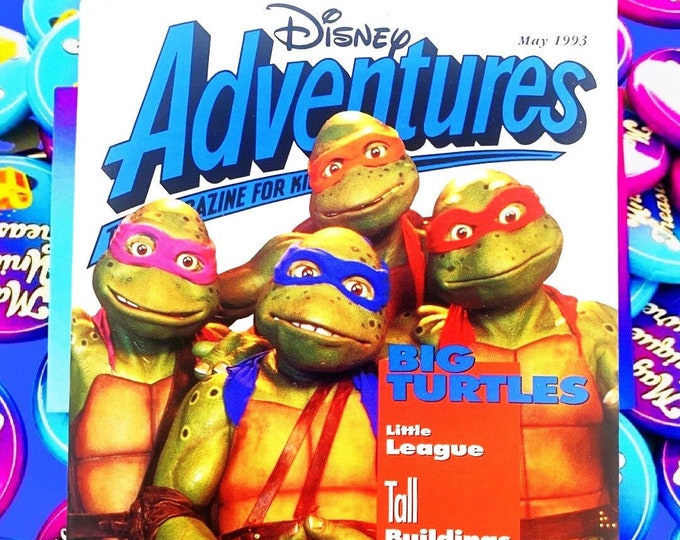 Ninja Turtles 1993 Disney Adventures Magazine