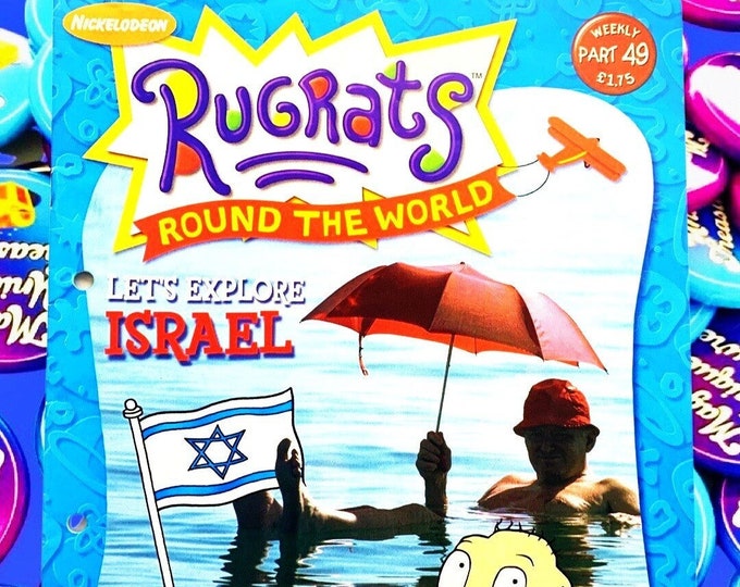 Rugrats Isreal Magazine, Nickelodeon 2002 Issue