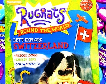 Rugrats Switzerland Magazine, Nickelodeon 2002 Issue