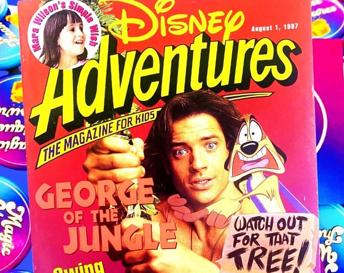 George of the Jungle August 1997 Disney Adventures Magazine