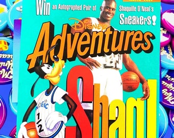 Shaquille O'Neal 1995 Disney Adventures Magazine
