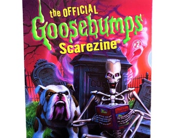 Goosebumps Scarezine Fan Club Newsletter #2 RARE 1997 R.L. Stine