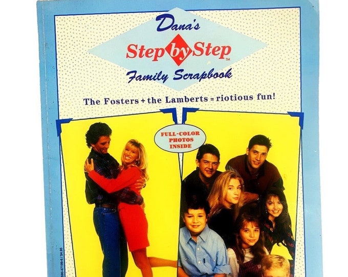 Step by Step Family Scrapbook 8x10 Book, 90s Kids, Gift Ideas, TGIF, 90s Nostalgia