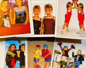 Mary Kate Ashley Olsen 60 Photo Cards Collection (Digital Download)