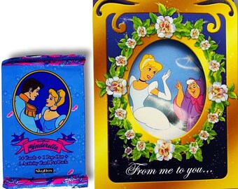 Birthday Card Cinderella with Trading Card Pack (1995)