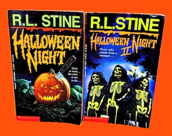 Halloween Night Set (Worn Copies) by R.L. Stine