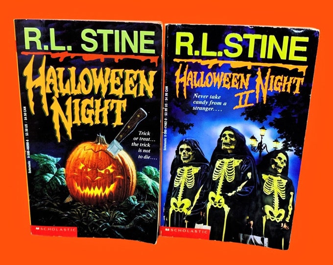 Halloween Night Set (Worn Copies) by R.L. Stine
