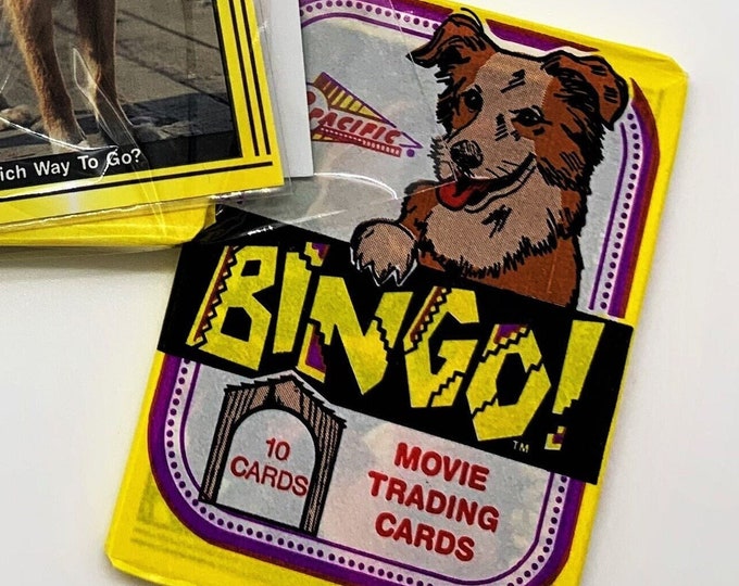 Bingo Movie Trading Card Pack (1 Pack of 10 Cards)