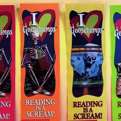 Authentic 90's Original Goosebumps Bookmarks Choose One - Etsy