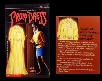 Prom Dress by Lael Littke 1989 Edition Point Horror Book