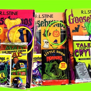 90&#39;s Spooky Mystery Pack, Nostalgic gifts, Slappy, Goosebumps books, YA books