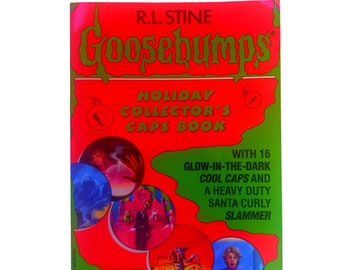 Official Collectors' Caps Book - Book Only (NO CAPS) Goosebumps RL Stine (1995)