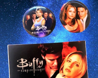 Buffy the Vampire Slayer Vinyl Sticker/Buttons