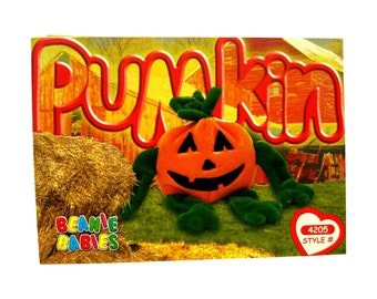 Pumkin the Pumpkin Trading Card, 1999 Series III, Birthdate 10-31-98