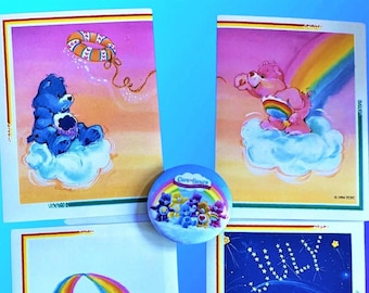 Care Bears Pin & Sticker