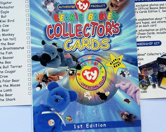 Beanie Baby Series II Checklist Trading Card