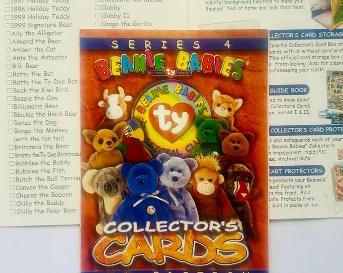 Beanie Baby Series 4 Checklist Trading Card