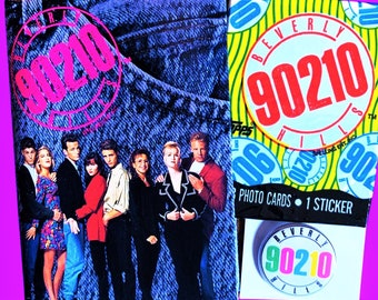 90210 Mini Gift, Trading cards, Gum folder, 90's Nostalgic Gifts