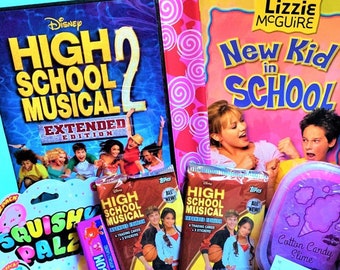 Disney Channel Millennial Mystery Box! High School Musical, Lizzie McGuire, Zac Efron, Mystery Box, Birthday Gifts, Goodie Box, 00's Box