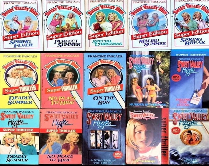 Sweet Valley Thrillers & Super Editions - Choose a Sweet Valley High Book