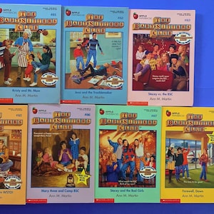 Babysitters Club Buch 80 bis 88 - Wählen Sie ein Buch