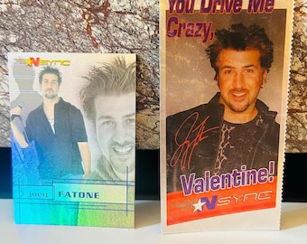 NSYNC Valentine's Day Telegram 2000's Nostalgia *NSYNC, Joey Fatone