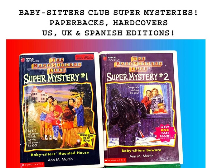 Babysitters Club Super Mysteries - Choose a Title