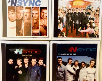 NSYNC Magnets - Choose A MAGNET (2.5 by 2.5 inches)