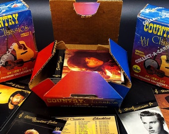 Country's Classics Box Series 1 Trading Card Collection (100 Card Base SET) 1992