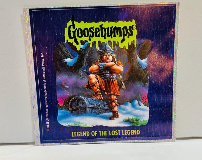 Goosebumps 1995 Sticker, 4x4 Holograph