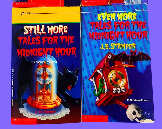 More Tales for the Midnight Hour, Books by J.B. Stamper, 13 Stories of Horror, 80s Point Horror Apple Paperbacks