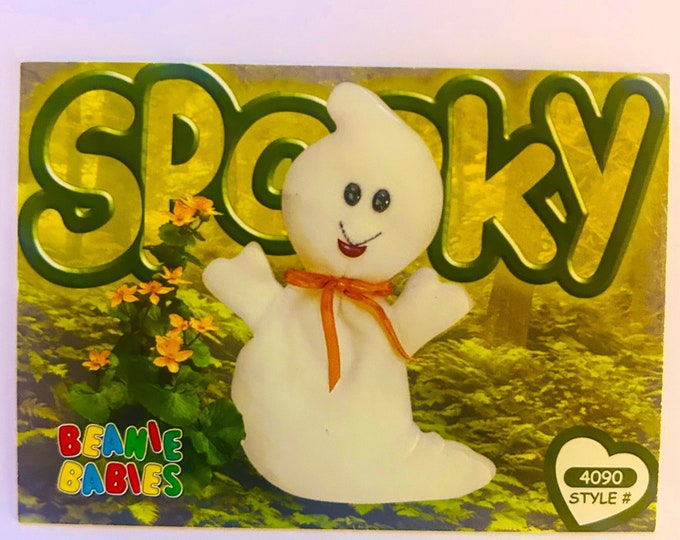 Spooky the Ghost 1999 Trading Card, Series 4, 2nd ED, Birthdate 10-31-95
