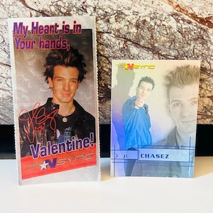NSYNC Dia dos Namorados Telegrama Nostalgia dos anos 2000 *NSYNC, JC Chasez