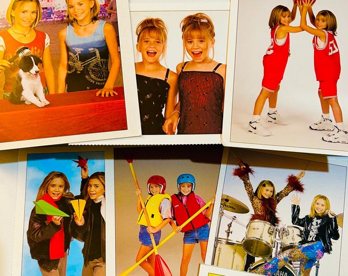 Mary Kate & Ashley Photo Cards 4x5 inches