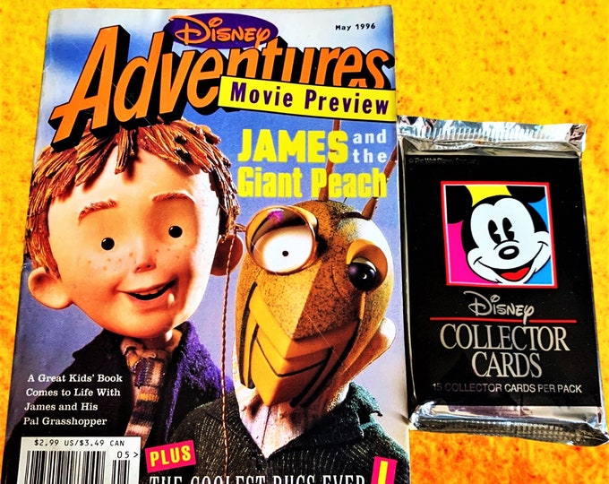 James and the Giant Peach May 1996 Disney Adventures Magazine