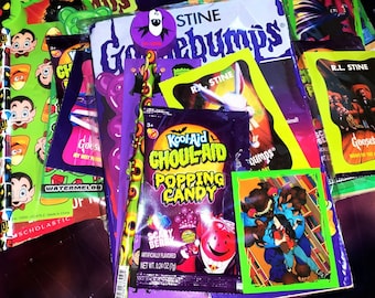 Goosebumps Spooky packs, 90's Books, Halloween gifts, Halloween, 90s gift ideas