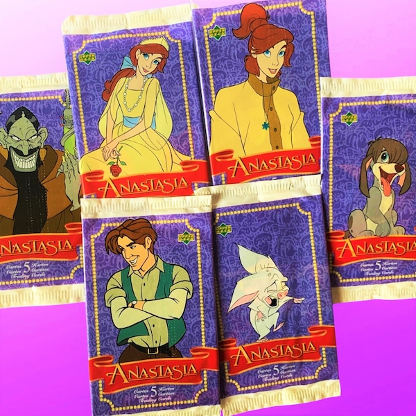 Anastasia Trading Card Pack (1 Pack)