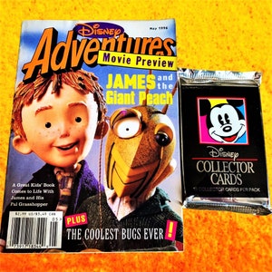 James and the Giant Peach May 1996 Disney Adventures Magazine